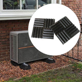 Maxbell 2x Rubber Anti Vibration Pads Air Conditioner Support Feet Mats thick 4.2cm