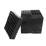 Maxbell 2x Rubber Anti Vibration Pads Air Conditioner Support Feet Mats thick 6.4cm