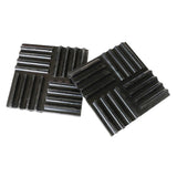 Maxbell 2x Rubber Anti Vibration Pads Air Conditioner Support Feet Mats thick 6.4cm