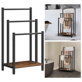 Freestanding Towel Rack Space Saving Towel Stand for Bedroom Hotel Household