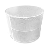 Maxbell Food Cover Rack Space Saving Multi Tier Organizer for BBQ Restaurant Camping white 2 tier
