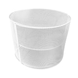 Maxbell Food Cover Rack Space Saving Multi Tier Organizer for BBQ Restaurant Camping white 2 tier