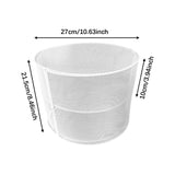 Maxbell Food Cover Rack Space Saving Multi Tier Organizer for BBQ Restaurant Camping white 2 tier