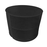 Maxbell Food Cover Rack Space Saving Multi Tier Organizer for BBQ Restaurant Camping black 2 tier