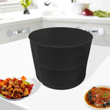 Maxbell Food Cover Rack Space Saving Multi Tier Organizer for BBQ Restaurant Camping black 2 tier