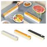 Maxbell Cling Film Wrap Dispenser Multifunctional Adjustable Baking Paper Dispensers Gray