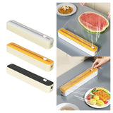 Maxbell Cling Film Wrap Dispenser Multifunctional Adjustable Baking Paper Dispensers Gray