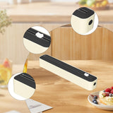 Maxbell Cling Film Wrap Dispenser Multifunctional Adjustable Baking Paper Dispensers Black
