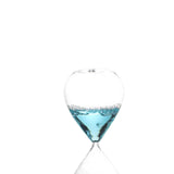 Maxbell Bubble Singing Hourglass Timer Decorative Handmade Office Bubble Glass Timer Blue