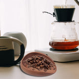 Maxbell Coffee Bean Dosing Cup Practical Wooden Dosing Vessel for Hotel Home Office Style A
