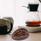 Maxbell Coffee Bean Dosing Cup Practical Wooden Dosing Vessel for Hotel Home Office Style B