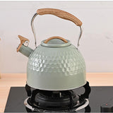 Maxbell Whistling Kettle 3L Sounding Kettle Stovetop Kettle for Kitchen Dorm Camping