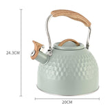 Maxbell Whistling Kettle 3L Sounding Kettle Stovetop Kettle for Kitchen Dorm Camping