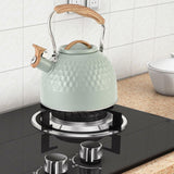 Maxbell Whistling Kettle 3L Sounding Kettle Stovetop Kettle for Kitchen Dorm Camping