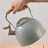 Maxbell Whistling Kettle 3L Sounding Kettle Stovetop Kettle for Kitchen Dorm Camping