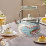 Maxbell Enamel Tea Kettle Multiuse with Handle 2.5L Teapot for Party Restaurant Home Style C