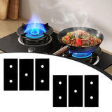 Maxbell 3 Pieces Stove Burner Covers Nonstick Washable Reusable Gas Range Protectors thick 0.25mm