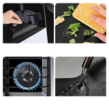 Maxbell 3 Pieces Stove Burner Covers Nonstick Washable Reusable Gas Range Protectors thick 0.25mm