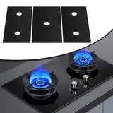 Maxbell 3 Pieces Stove Burner Covers Nonstick Washable Reusable Gas Range Protectors thick 0.25mm
