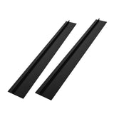 Maxbell Gap Cover Black Flexible Seal Strip for Furniture Oven Easy to Install 21 Inch