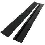 Maxbell Gap Cover Black Flexible Seal Strip for Furniture Oven Easy to Install 21 Inch