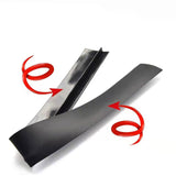 Maxbell Gap Cover Black Flexible Seal Strip for Furniture Oven Easy to Install 21 Inch