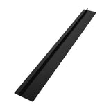 Maxbell Gap Cover Black Flexible Seal Strip for Furniture Oven Easy to Install 25 Inch