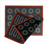 Maxbell Silicone Baking Mat Breathable Bakeware Mat for Baking Bread Pizza Macaroons