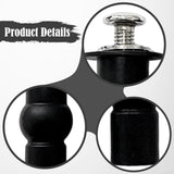 Maxbell 1 Pair Toilet Seat Screw and Bolt Kit High Reliability Sturdy Easily Install M6
