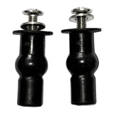 Maxbell 1 Pair Toilet Seat Screw and Bolt Kit High Reliability Sturdy Easily Install M5