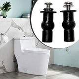 Maxbell 1 Pair Toilet Seat Screw and Bolt Kit High Reliability Sturdy Easily Install M5
