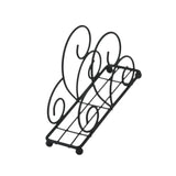 Maxbell Napkin Holder Rack Desktop Sturdy Tissue Storage Decorative Hand Towel Stand Black