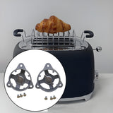 Maxbell Bread Making Machine Part Sturdy Repair Inner Drum Base for Household Bakery 2.6cmx6.3cm