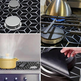 Maxbell Gas Stove Protector Mat Washable Multipurpose Heat Resistant Gas Stove Liner
