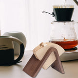 Maxbell Coffee Filter Paper Holder Gadget Accessories for Countertop Cafe Bar Office