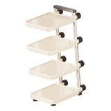 Maxbell Pot Storage Rack 4 Layer Pan Organizer Rack for Bakeware Countertop Cookware