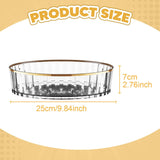 Maxbell 360° Rotating Makeup Organizer Kitchen Spice Rack for Fruits Perfume Trinket