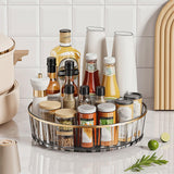 Maxbell 360° Rotating Makeup Organizer Kitchen Spice Rack for Fruits Perfume Trinket