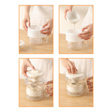 Maxbell Yogurt Strainer with Lid Quick Yoghurt Maker for Fruit Juice Nut Milk Cheese White