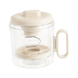 Maxbell Yogurt Strainer with Lid Quick Yoghurt Maker for Fruit Juice Nut Milk Cheese White