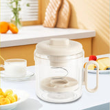 Maxbell Yogurt Strainer with Lid Quick Yoghurt Maker for Fruit Juice Nut Milk Cheese White