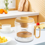 Maxbell Yogurt Strainer with Lid Quick Yoghurt Maker for Fruit Juice Nut Milk Cheese Orange