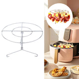 Maxbell BBQ Skewer Rack Stable Multipurpose Air Fryer Rack for Party Camping Veggies