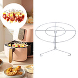 Maxbell BBQ Skewer Rack Stable Multipurpose Air Fryer Rack for Party Camping Veggies