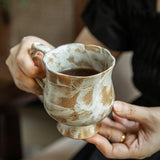 Maxbell Tea Cup and Saucer Set Novelty Stylish Coffee Cup for Office Wedding Kitchen