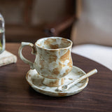 Maxbell Tea Cup and Saucer Set Novelty Stylish Coffee Cup for Office Wedding Kitchen