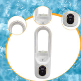 Maxbell Cooling Fan with Humidifier Outdoor with Timer Outside USB Personal Desk Fan White