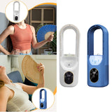 Maxbell Cooling Fan with Humidifier Outdoor with Timer Outside USB Personal Desk Fan White