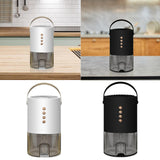 Maxbell Air Dehumidifier Compact Electric Mini Dehumidifier for Basement Bathroom RV white