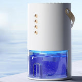 Maxbell Air Dehumidifier Compact Electric Mini Dehumidifier for Basement Bathroom RV white